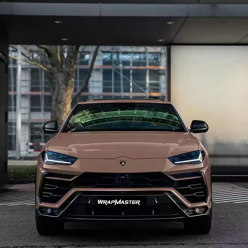 

Wrapmaster самоклеящаяся глянцевая подкладка из ПЭТ мусс мокко 5 м/10 м/18 м виниловая упаковка автомобиля для украшения кузова автомобиля