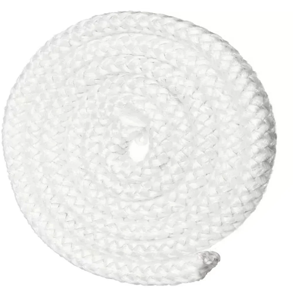 Junta de sellado de cuerda de fibra de vidrio de alta calidad, 6/8/10/12mm, 78 pulgadas/2 metros y puertas de estufa de leña para caldera, horno Industrial