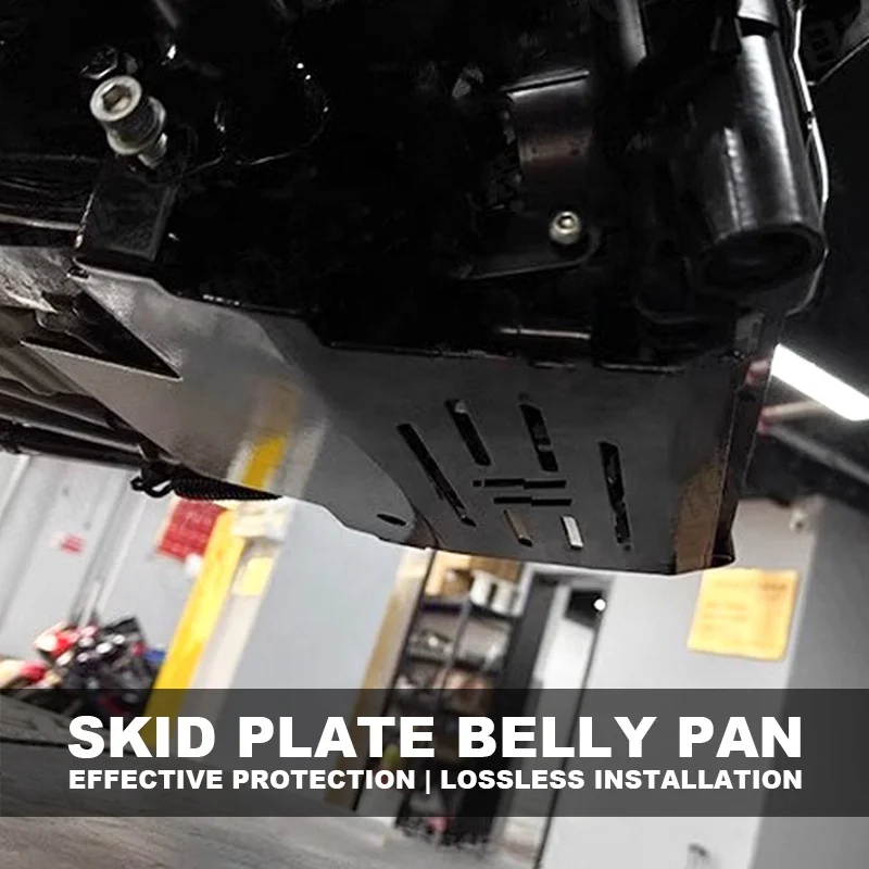 2023 Road Glide CVO Engine Skid Plate Belly Pan 2024 Street Glide Aluminum Engine Bash Plate Chassis Protection Cover Plastic PC