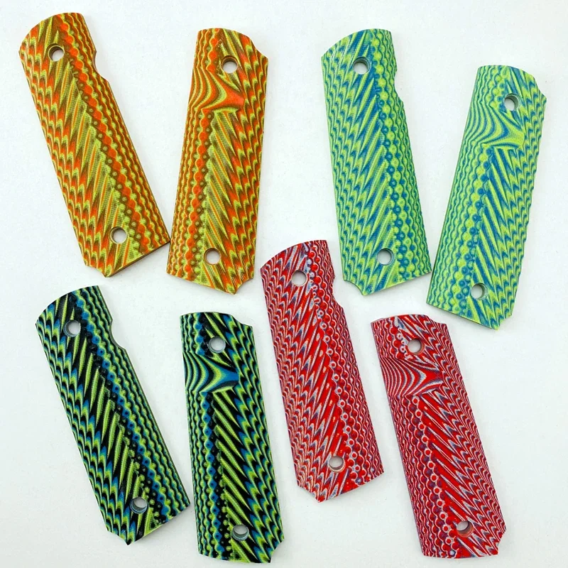 

1911 Grips Full Size G10 Grips Ambi Safety Cut OPS Texture
