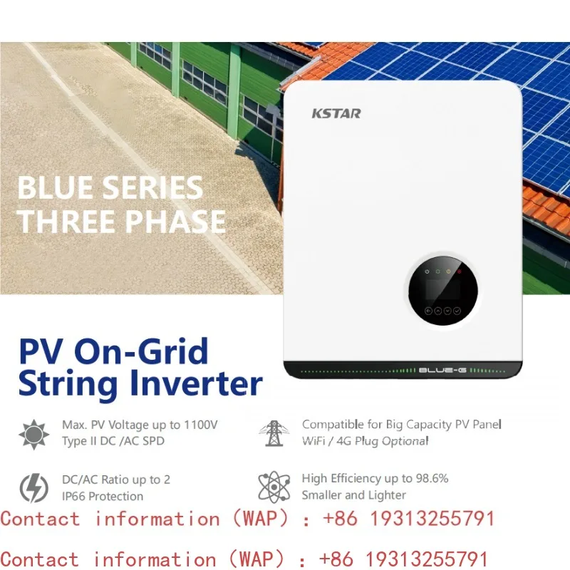 Kstar BluE-5KT Wholesale Price Solar on Grid Inverter 5kw String Inverter