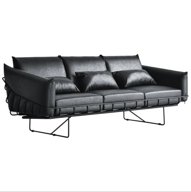 dd-New Simple Nordic Gold Black Arabic Tantra 3-seater Sofa Cover with Modern Design
