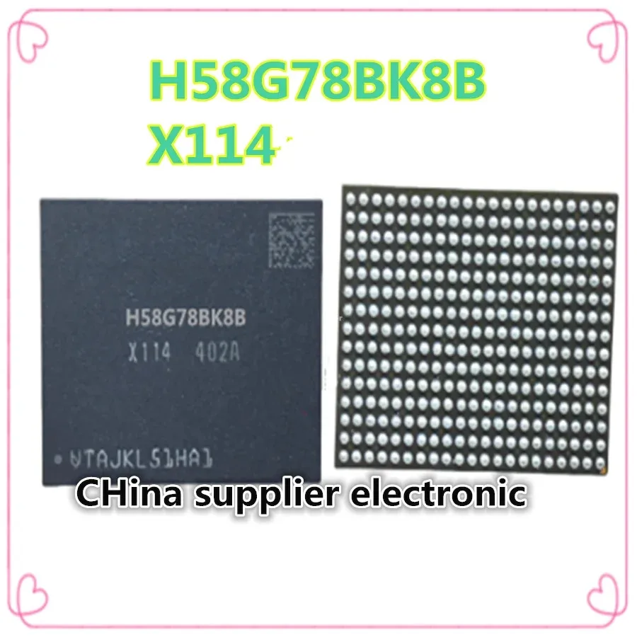 

1pcs H58GJ6BV9HX151 H58GG6AV9HX094 H58G76BK8JX106 H58GG6AV9HX094 H58G78BK8BX114N H58G66BK7BX067 temporary memory chip