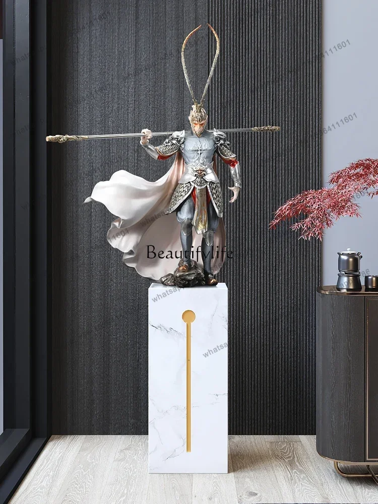 yj21  Fight to defeat the Buddha Large floor ornament sculpture Light luxury atmosphere