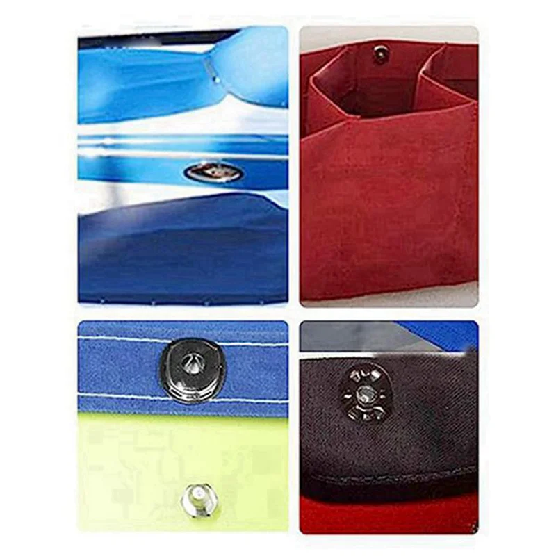 ABCA-60 피스 세트 고급 트위스트 락 패스너 턴 버튼 아이렛, 캔버스 마린 패스너용 장착 나사