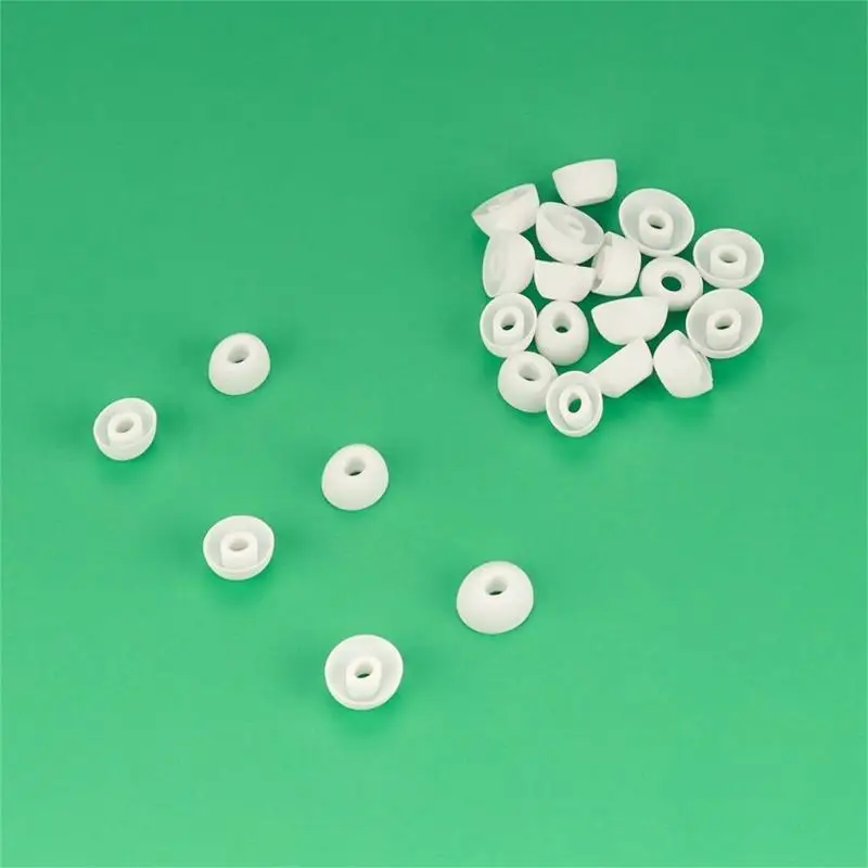 918C Antiderrapante À Prova D 'Água Substitua Earplug Ear Tips Pad Set Silicone In-Ear Fone Ouvido Tampa Tampa Para (2)