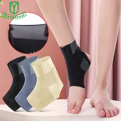 1Pc Adjustable Breathable Compression Ankle Support with Ankle Wrap for Men Women Stabilizing Ligaments,Plantar Fasciitis Relief