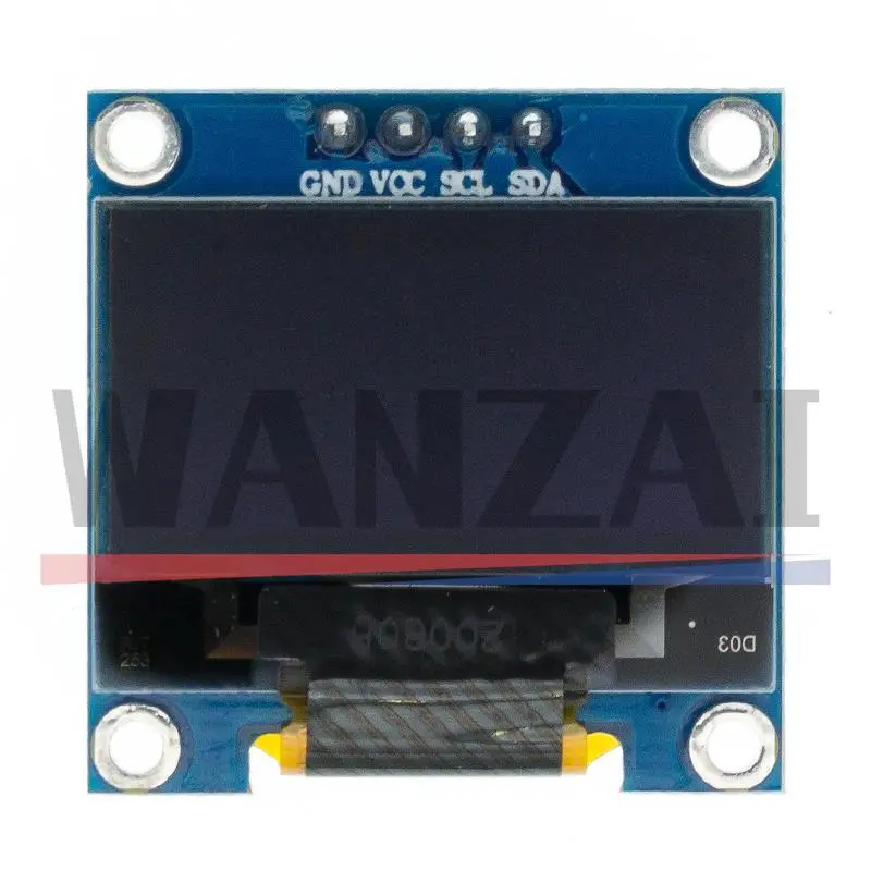 0.96 inch IIC Serial 4pin White/Blue/Yellow Blue/Yellow OLED Display Module 128X64 12864 LCD Screen Board for arduino oled