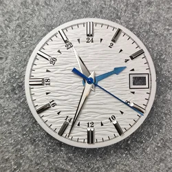 NH34 Wijzerplaat Hoogwaardige NH34 Wijzers Rimpel Oppervlak Wijzerplaat voor Seiko 28.5mm Duikhorloge Modificatie Accessoires