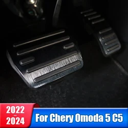 Couvercle de pédale d'accélérateur et de frein de voiture, pour Chery Omoda 5, accessoires C5 2022 2023 2024