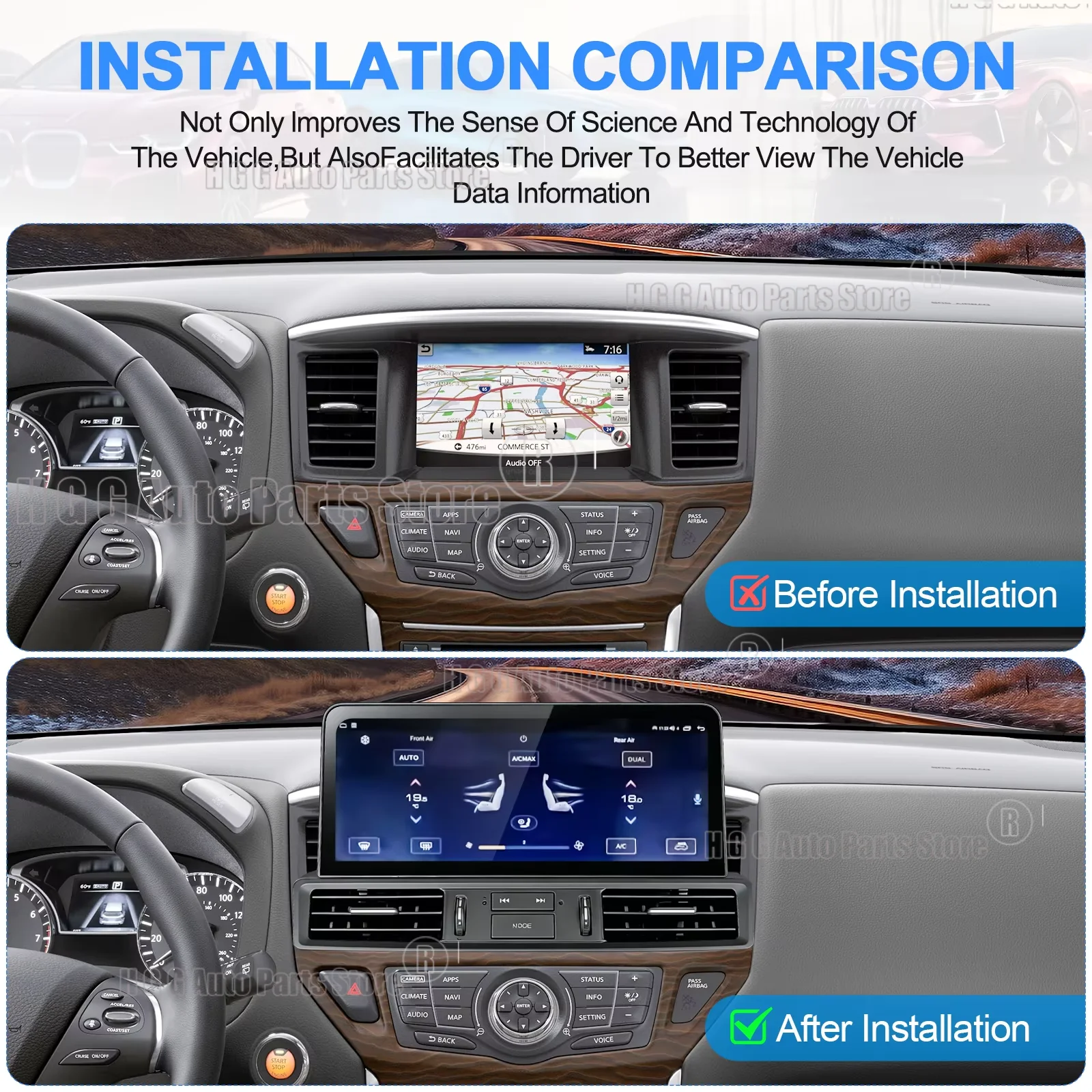 12.3inch Android Car Radio For Nissan Pathfinder 2012-2020 TMultimedia Carplay Auto ouch Screen Stereo GPS DSP New Design BT 5.0