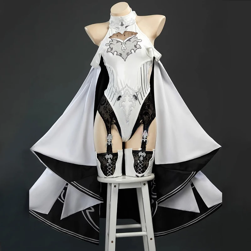 Anime NieR:Automata YoRHa No. 2 Type B 10H Cosplay Costume Women Full Set Activity Party Role Halloween Party Play Clothes Dress