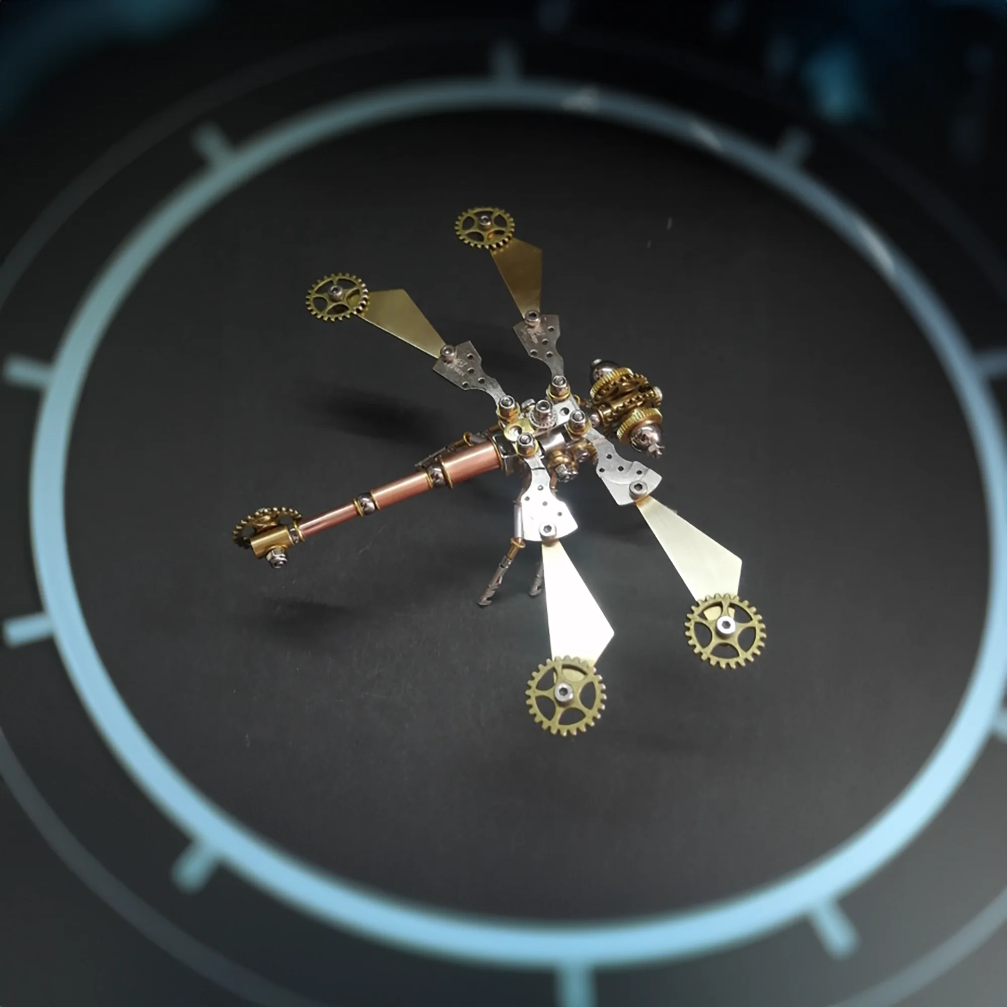 

Steampunk Mechanical Dragonfly 3D Metal Puzzle - Creative DIY Assembly Kit, Preferred for Boys Christmas Gifts