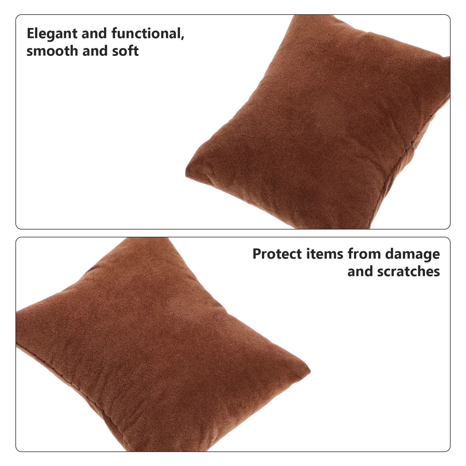 10 Pcs Display Watch Box Small Pillow Boxes Stand Bracelet Miss Rustic Ring Bearer Jewelry