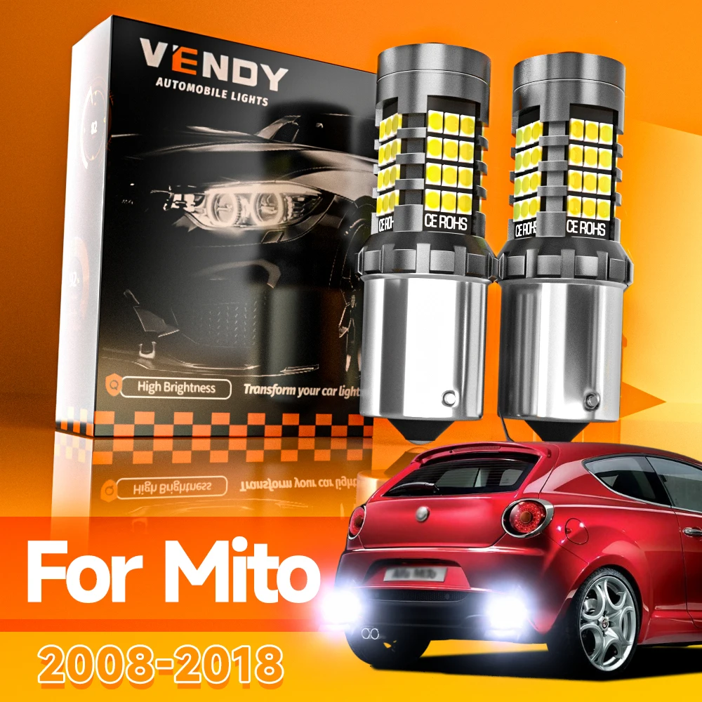 

2 шт. для Alfa Romeo Mito 2008-2018 светодиодный фонарь заднего хода 2009 2010 2011 2012 2013 2014 2015 2016 2017 аксессуары Canbus