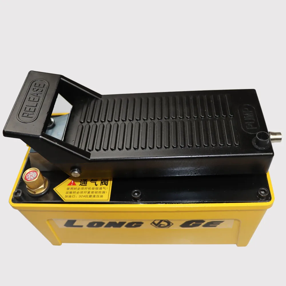 2023 Latest foot pump oil air pump foot pedal air hydraulic pump for repairing and engineering with nice price