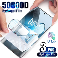 3PCS Hydrogel Film For Oneplus 13 12 11R 10T 9R 8T Pro Ace 2 Pro Screen Protector For Oneplus Nord 4 3 CE 2 Lite 5G N20 N30 Film