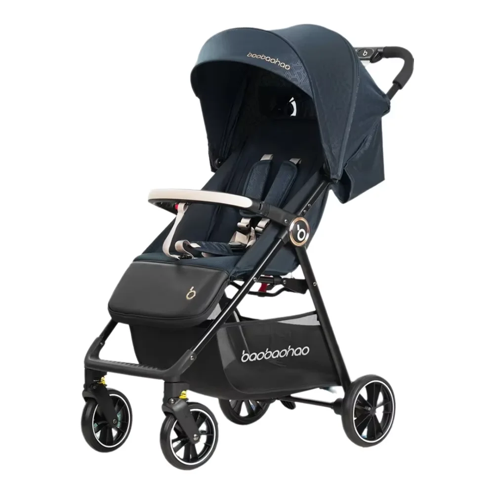 

Lightweight Baby Stroller Pocket Cart - Folding Walk Children's Stroller That Can Sit Or Lie down