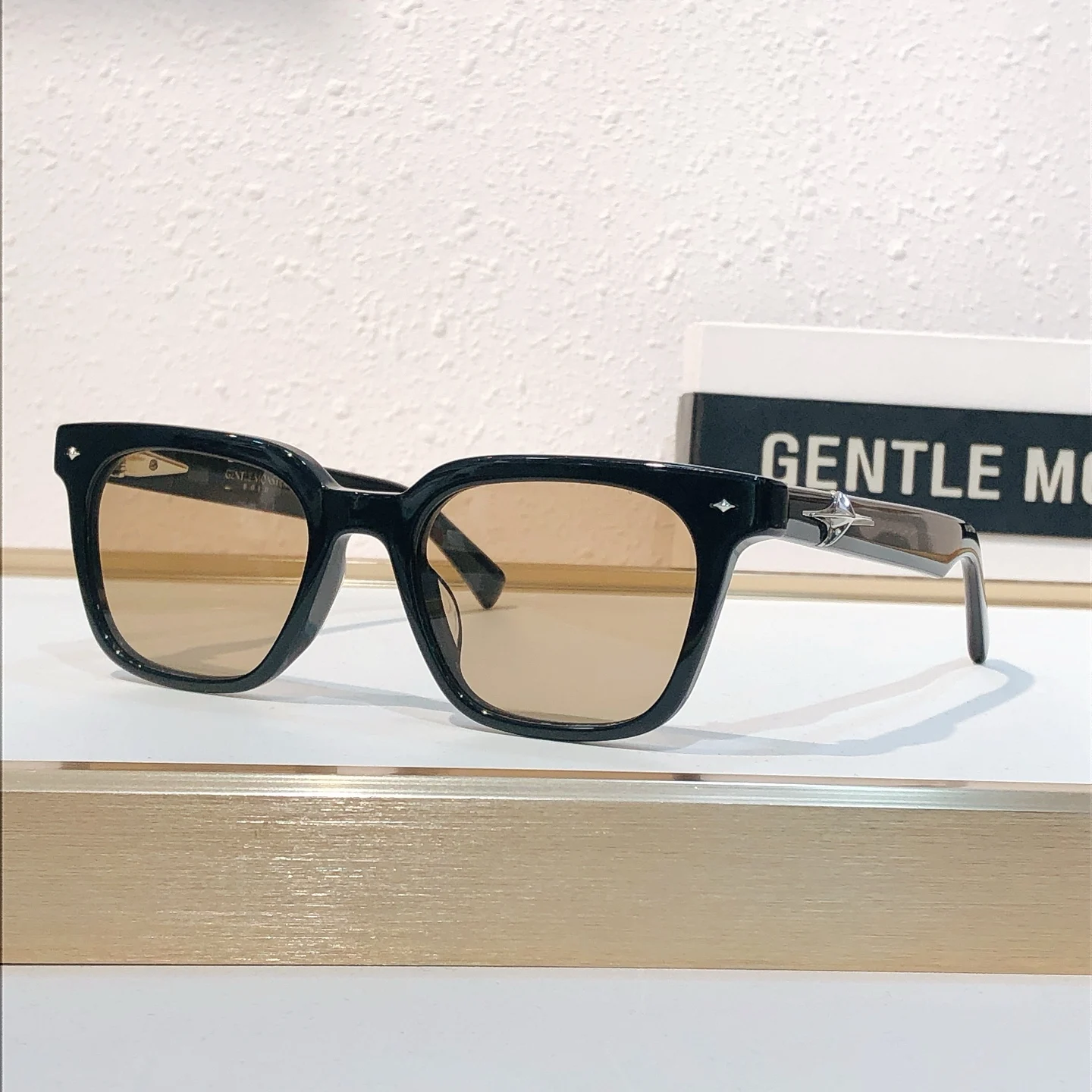 GENTLE MONSTER Alto Square Acetate Frame Uv400 Sunglasses Men