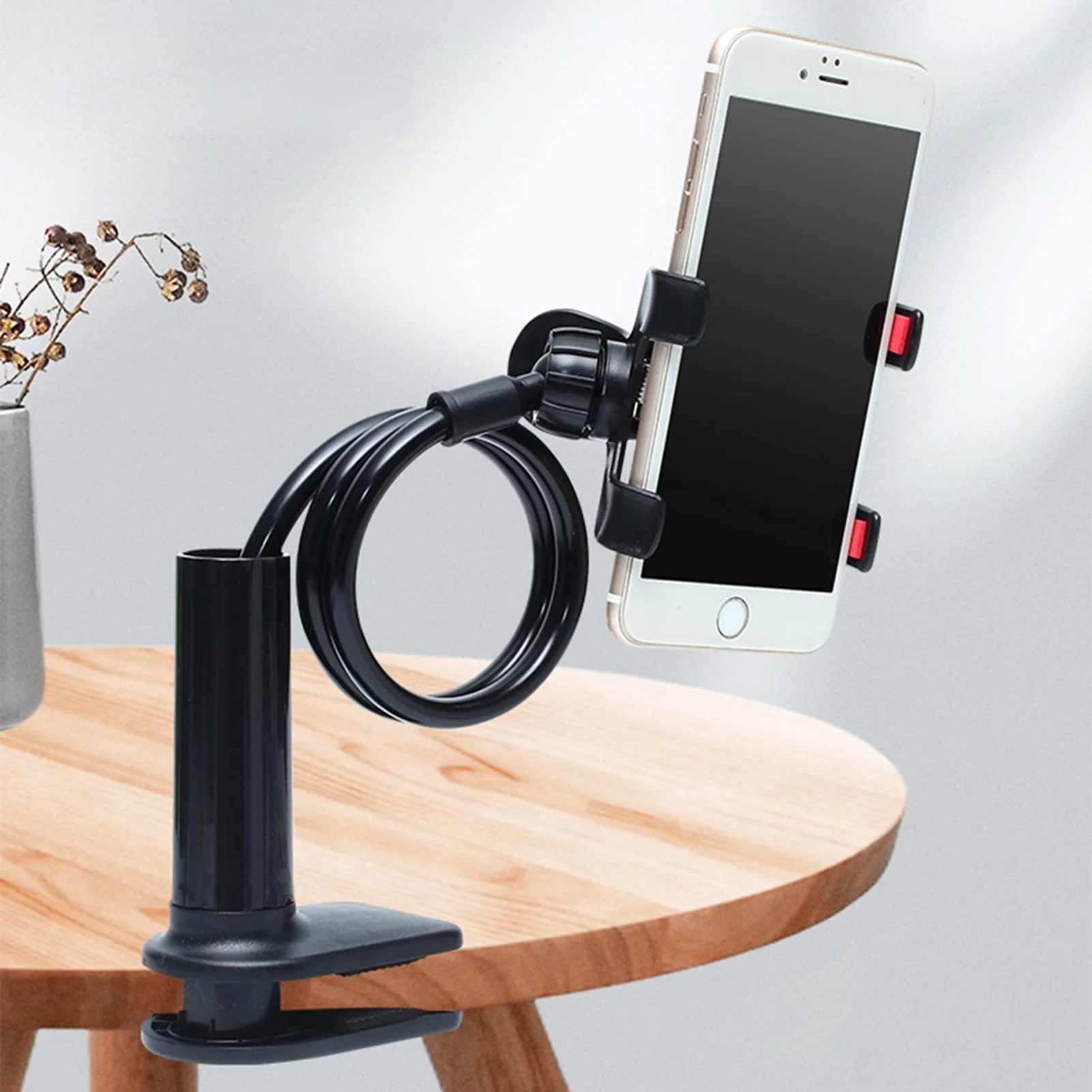 

Универсальный 360° ° Гибкий держатель для сотового телефона, произвольный изогнутый зажим на столе, подставка для мобильного телефона для настольного зажима, кронштейн, зажим, подставка