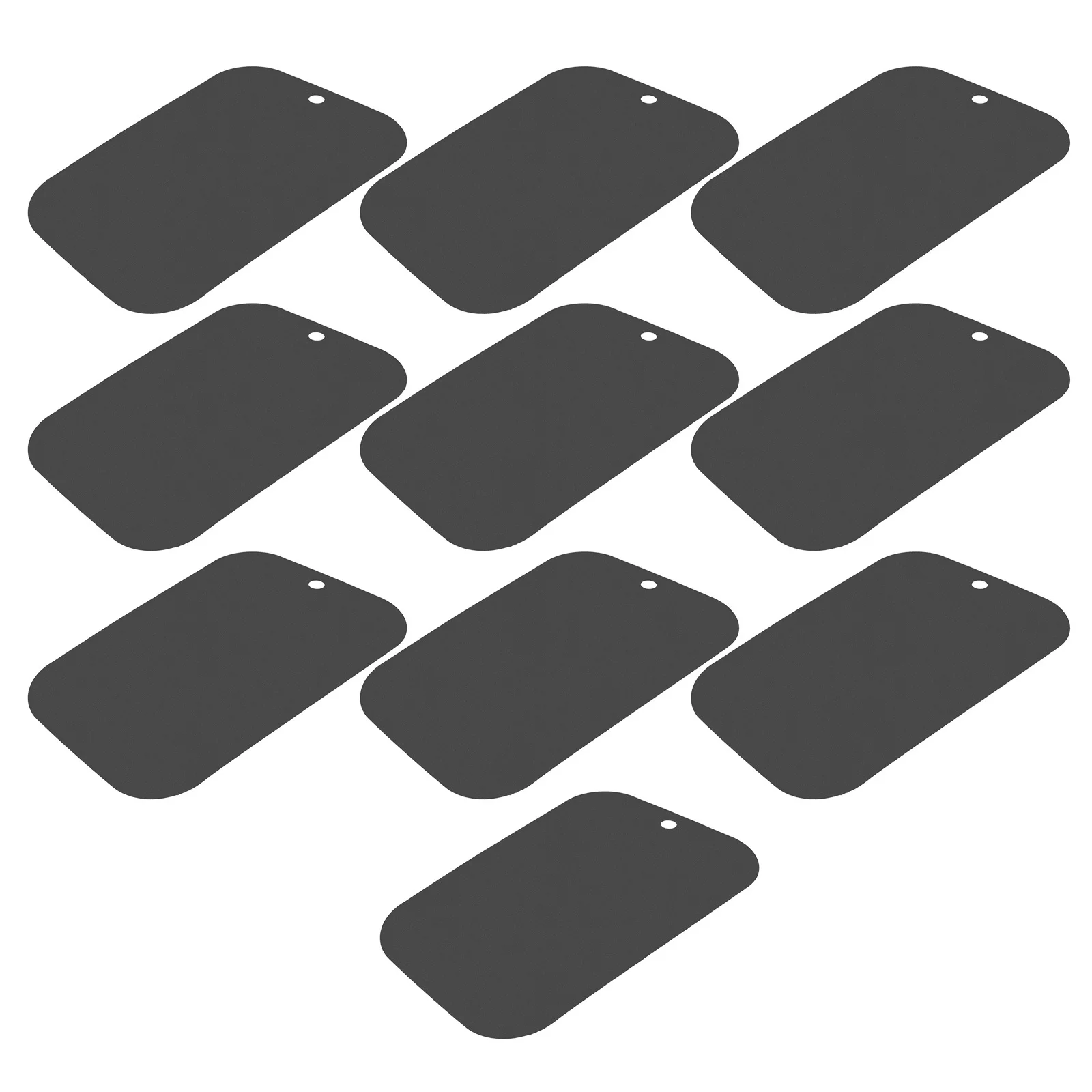 ULTECHNOVO Boot Support 10pcs Black PVC Shaper 28x42cm Reusable Insert Pads for Women Men