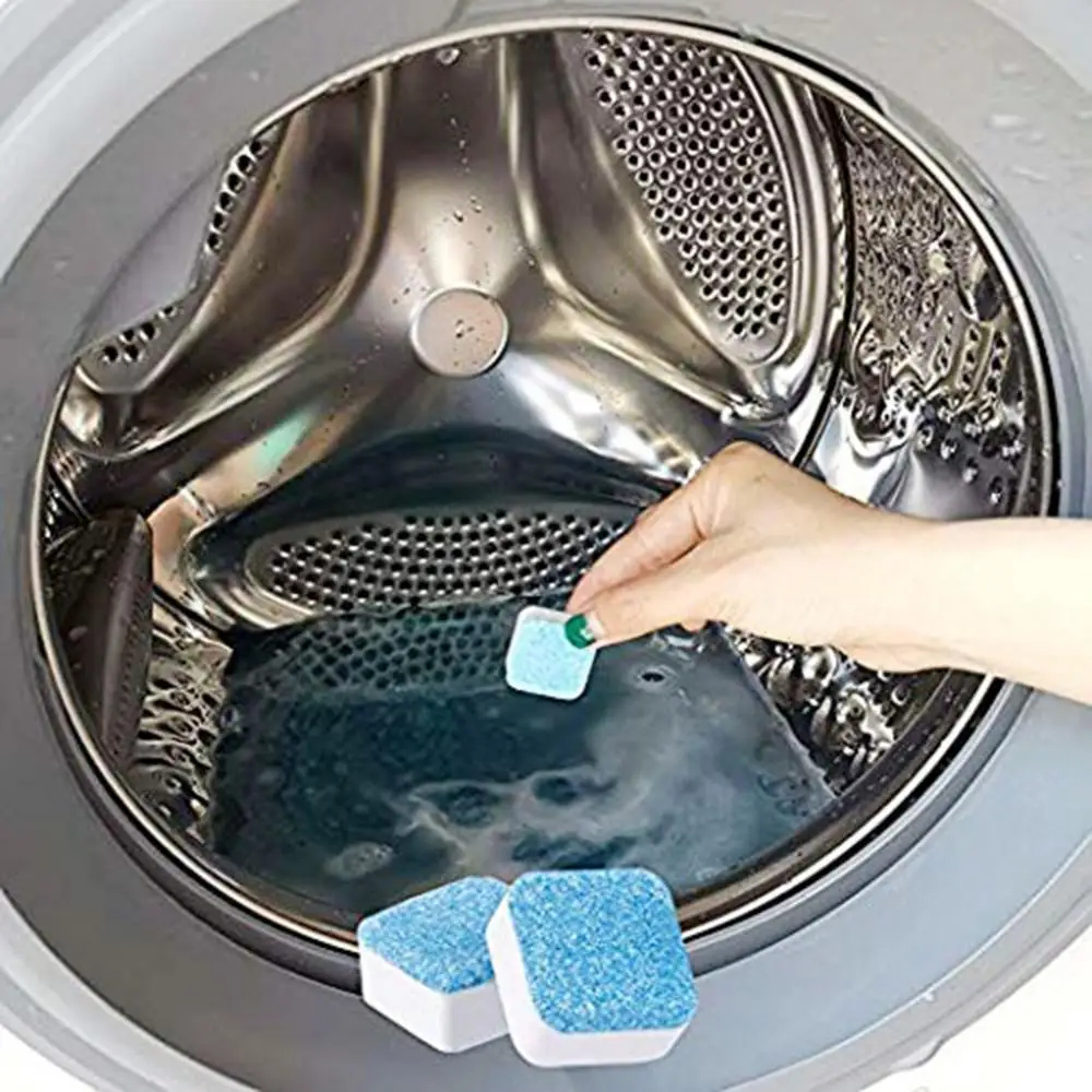 5/10/20Pcs Washing Machine Cleaner Effervescent Tablets Deep Cleaning Washer Machine Remove Dirt Detergent