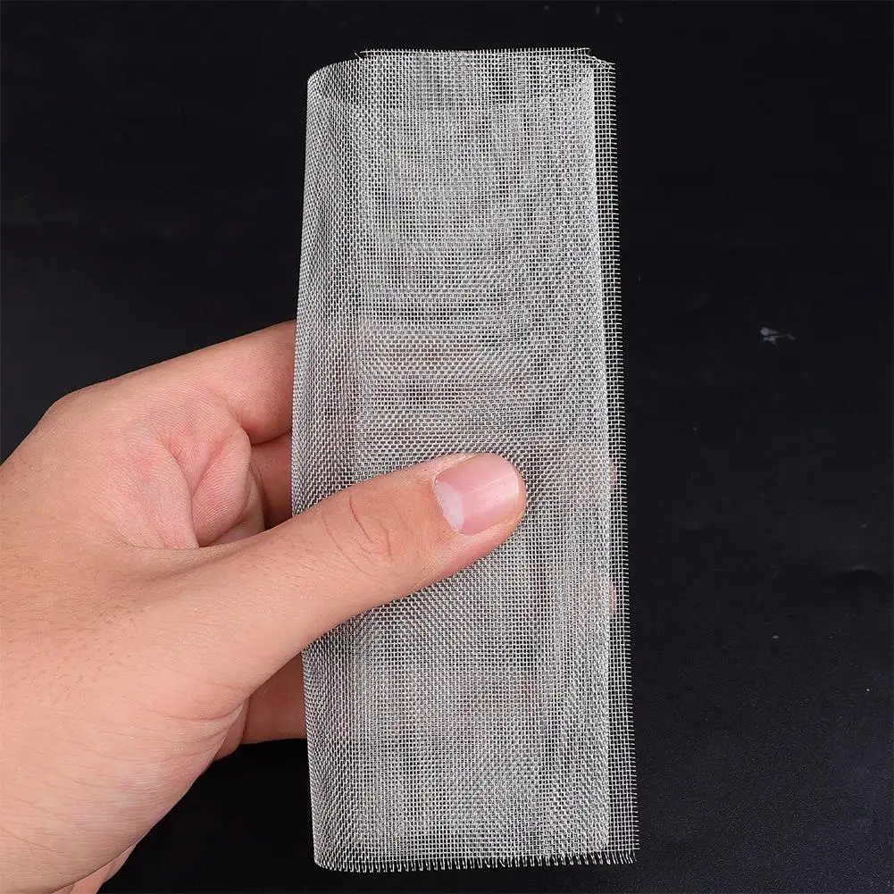 Edelstahl Reparatur Mesh Auto Stoßstange Kunststoff Loch Riss Patches Trimmbare Schweißen Draht Mesh für Auto Reparatur Schweißen Maschine