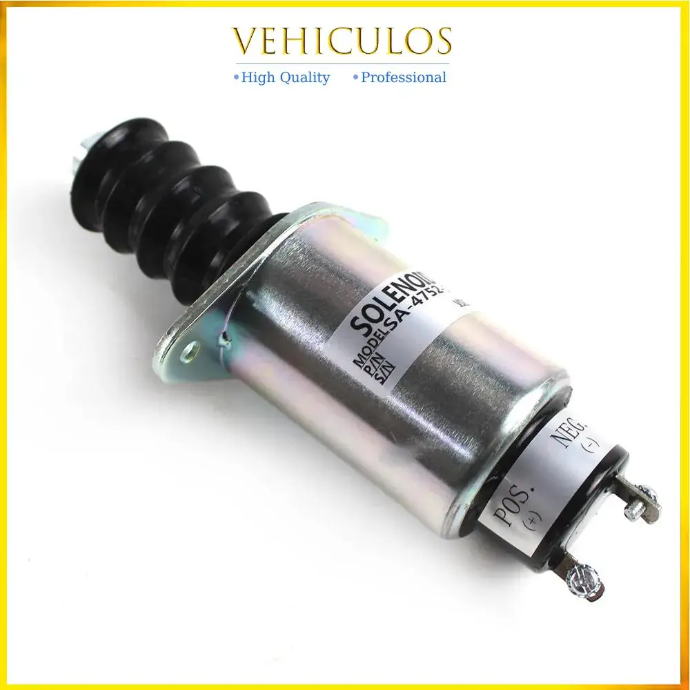 

SA-4752-12 2003-12S7U1B2A New Fuel Shuoff Solenoid For Woodward 2003 3 Terminals Excavator Accessories Parts