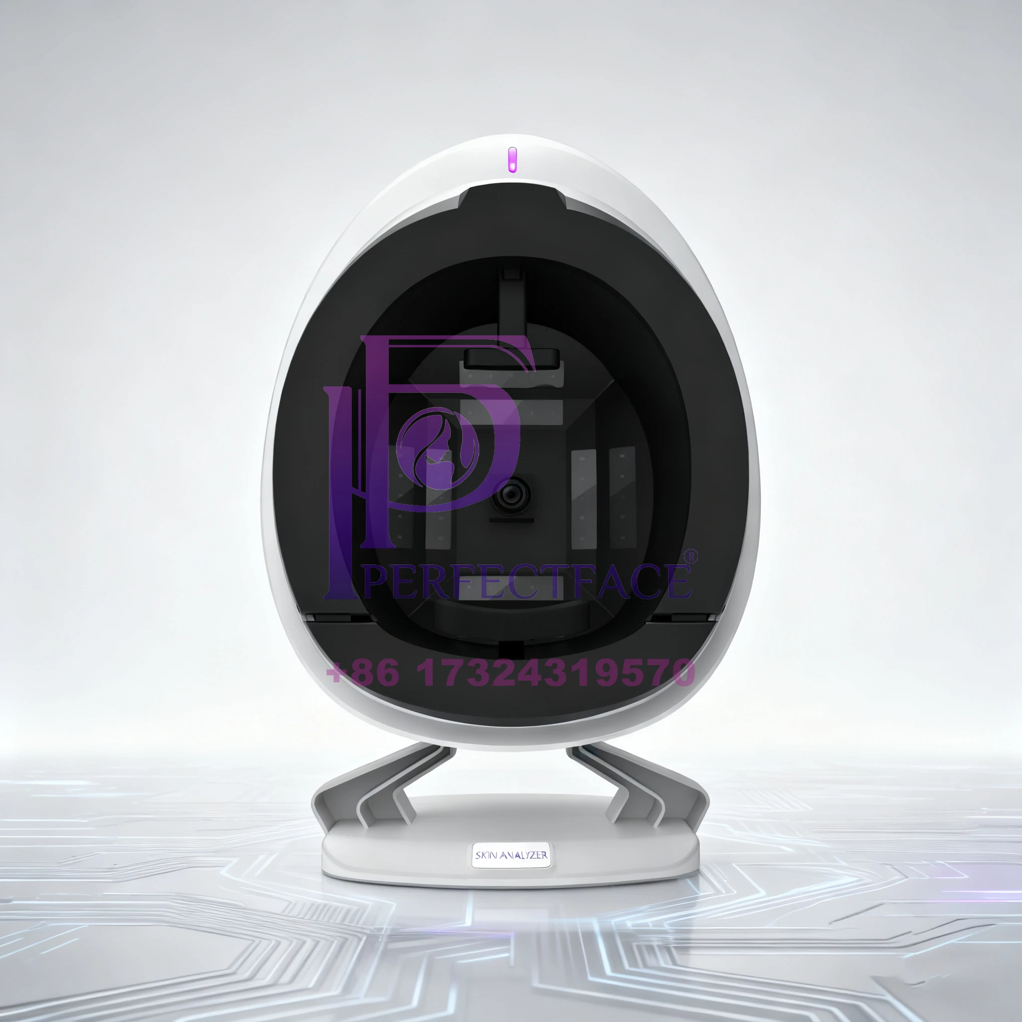 ثلاثية الأبعاد AI الجلد محلل 36MP كاميرا الأشعة فوق البنفسجية التصبغ كشف الرطوبة 15.6 بوصة اللوحي أداة الوجه المهنية لصالون التجميل