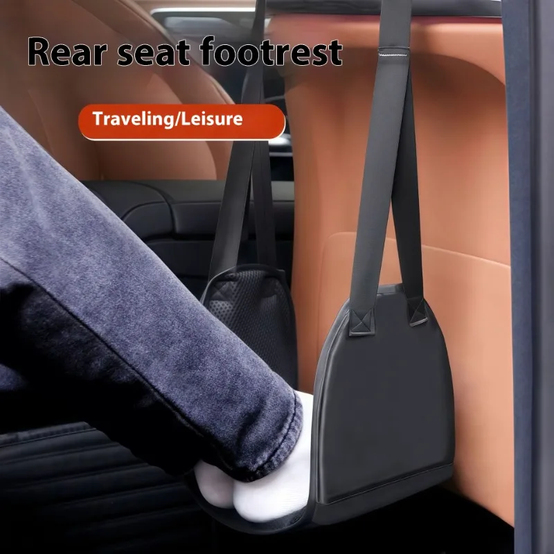 

Автомобильный подставка для ног, гамак, креативные легкие аксессуары для заднего сиденья автомобиля, дорожные принадлежности, портативный уличный гамак для отдыха на ногах