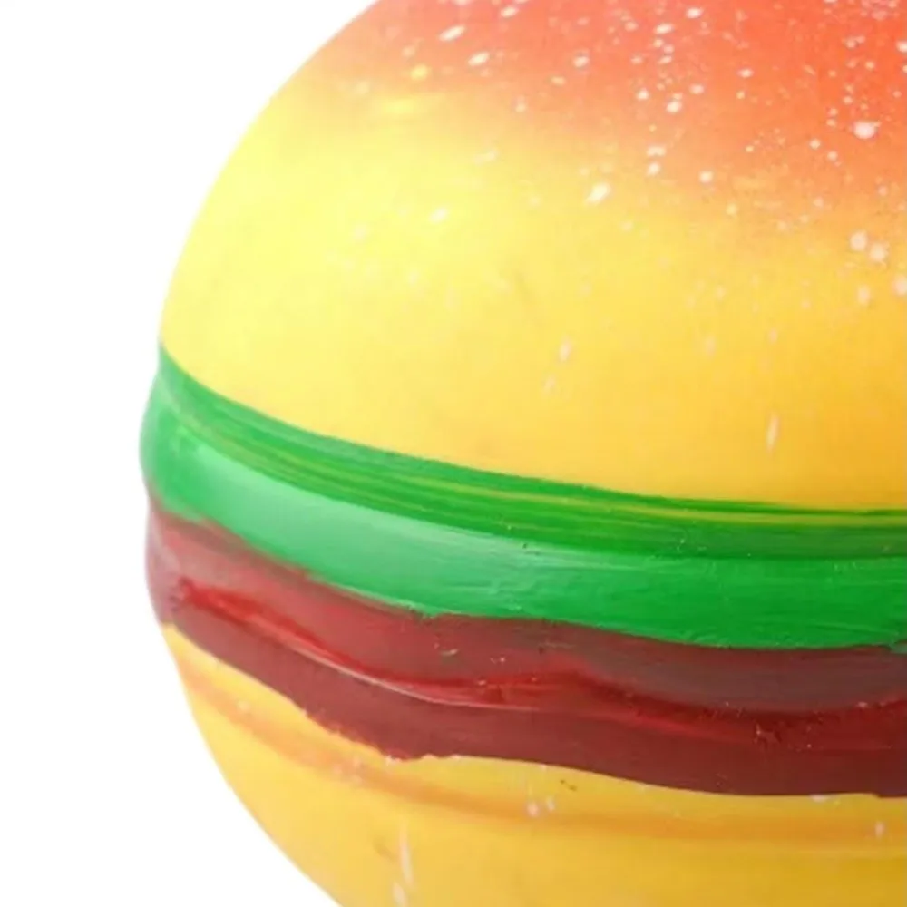 TPR Material Hamburger Stress Pinch Le Slow Rebound Pinch Design Squeeze Toy Soft Squeeze Simulation Food Sensory Fidget Bread