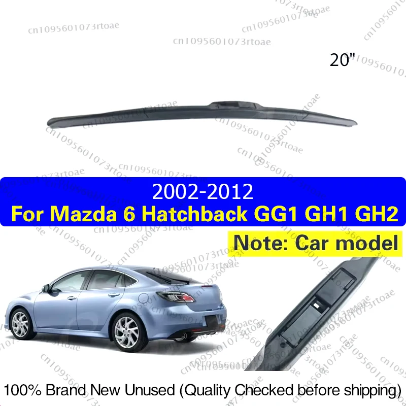 

For Mazda 6 Hatchback GG1 GH1 GH2 2002 - 2012 2.2D Rear Windscreen Wiper Blade Tailgate Window Windshield Car Accessories 20"