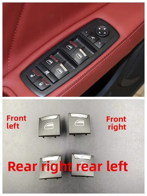 1 قطعة لمفتاح رفع الزجاج لمازيراتي كواتروبورتيجيبلي ليفانتي #1