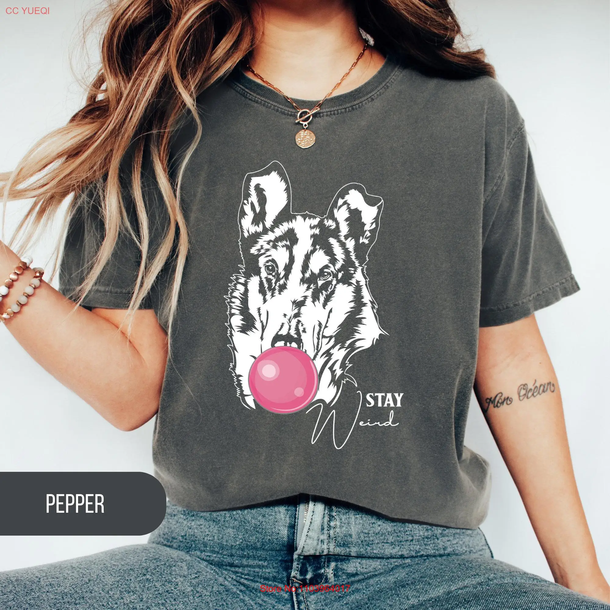 Smooth Collie T Shirt Mom Dad Herding Dog Funny Weird long or short sleeves