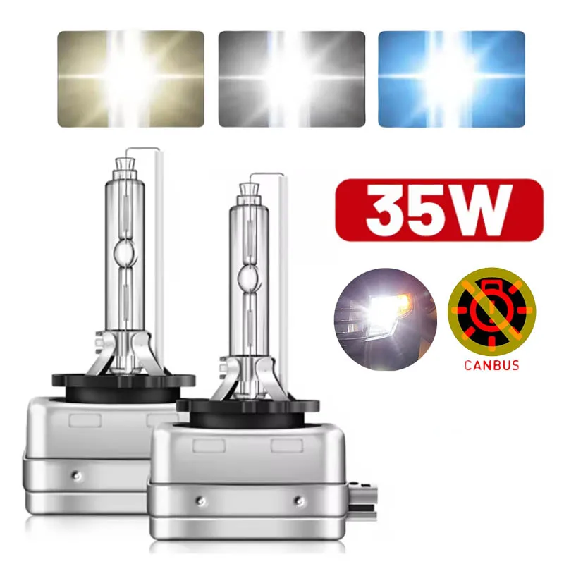 

1 Pair SUKIOTO For BMW AUDI Volvo For Jaguar Xenon D1S D3S Auto Lamp Bulb 35W Car HID Xenon Headlight Bulbs 4300K 6000K 8000K