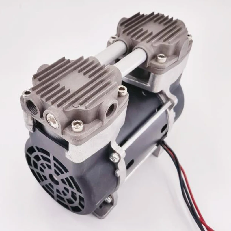 Compresseur à vide sans huile, petite pompe à vide, charge à grand débit, pompe à piston, 220 W, 50L par minute, 110V, 145 V