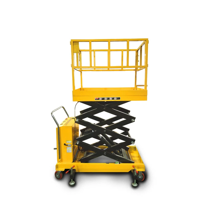 

500kg Movable Double Scissor Electric Table Lift Plataforma Elevadora Electrica