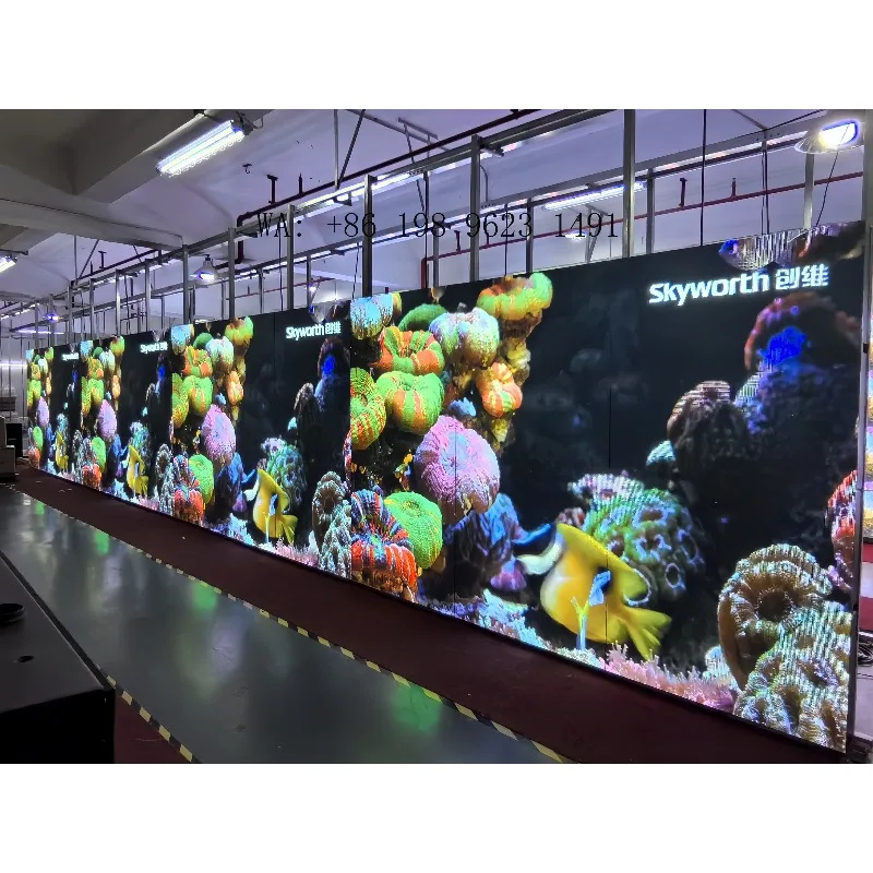 P3mm Outdoor LED Display IP65 Waterproof Full Color High Brightness Fixed Screen for Mall Conference Commercial Advertising