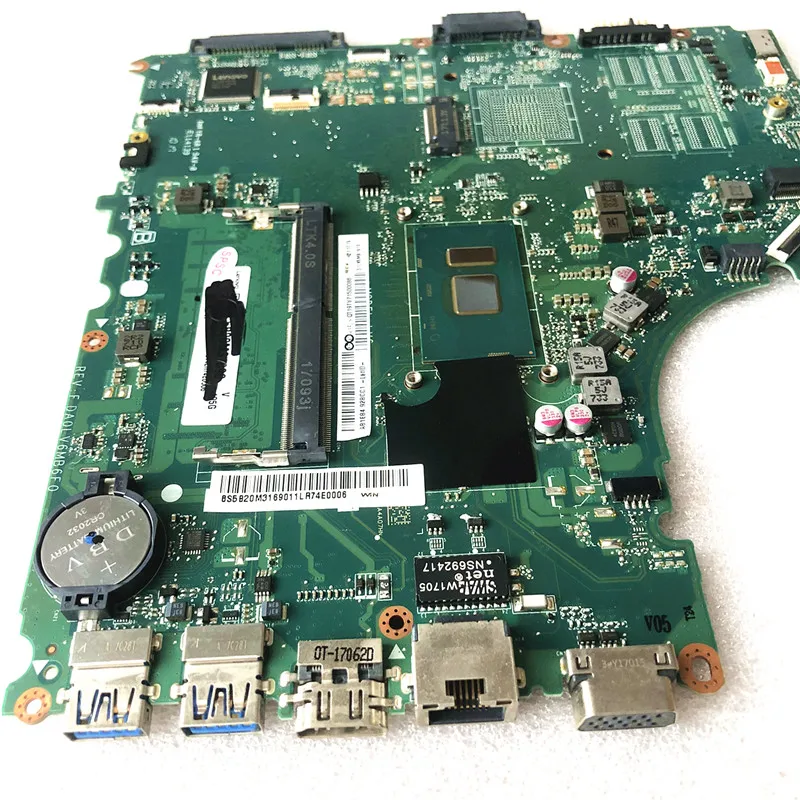 

For Lenovo V310-14ISK V310-14IKB Motherboard Laptop V510-14IKB. Motherboard motherboard CPU 3855U I3 I5 I7 CPU RAM 4GB