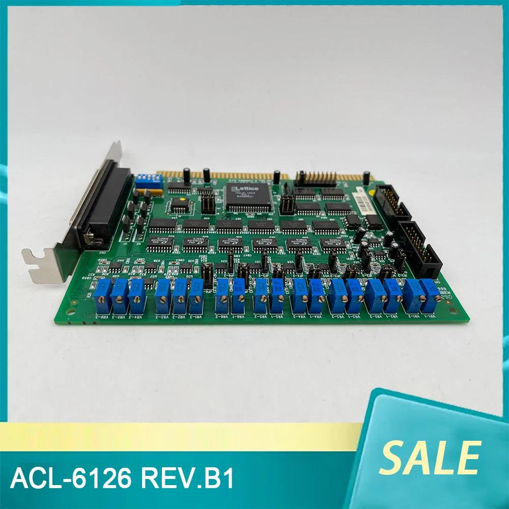 

Для ADLINK ACL-6126 REV.B1 B1 6-канальная 12-битная плата аналогового вывода ACL-6126