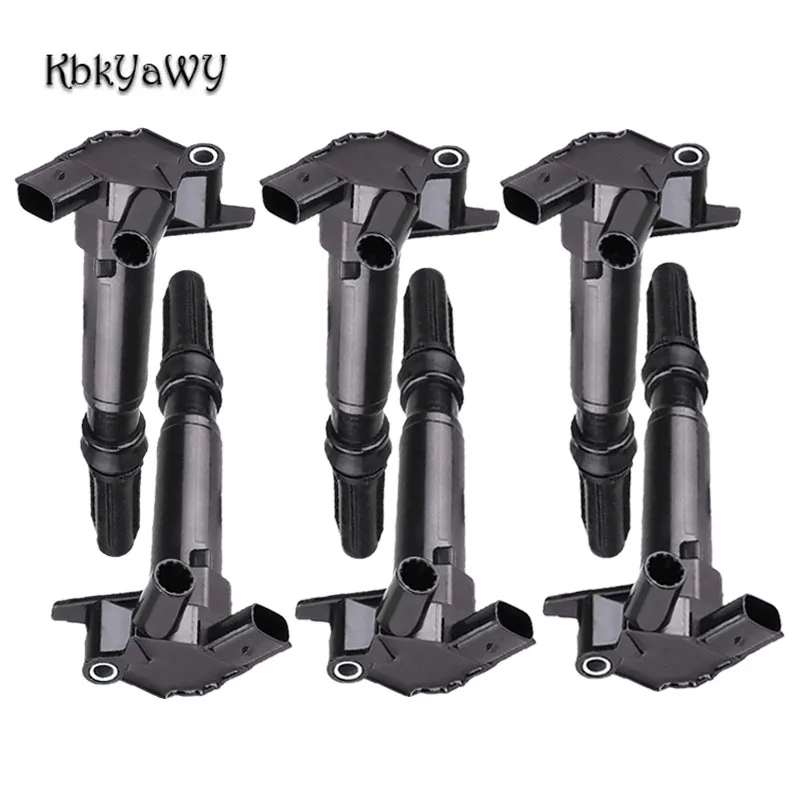 

Kbkyawy 1/4/6PCS Auto Car Parts Ignition Coils For Ford F-150 F-350 6.2L AL3Z12029B Wear Parts Ignition System