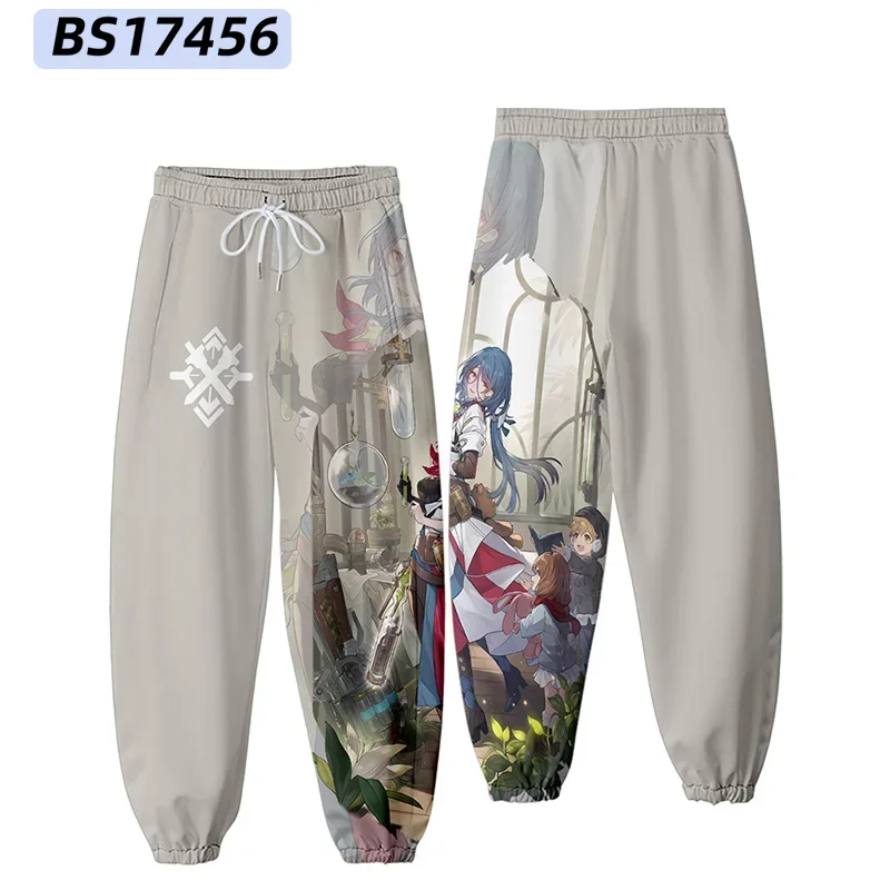 Honkai Star Rail 3d Joggingbroek Heren/Dames Casual Broek Hiphop Joggingbroek Qingque Sushang Fu Xuan Asta Cosplay Kostuum