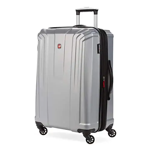 

Чемодан SwissGear 3750 Hardside Expandable с колесами-спиннерами, серебристый, средний, 28 дюймов
