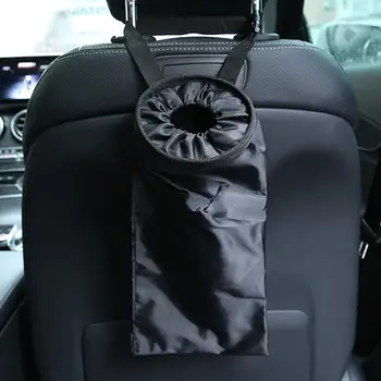 1PC Car Garbage Storage Hanging Bag Car mounted Environmental Protection Garbage Bag Seat Back Storage Hanging Bag