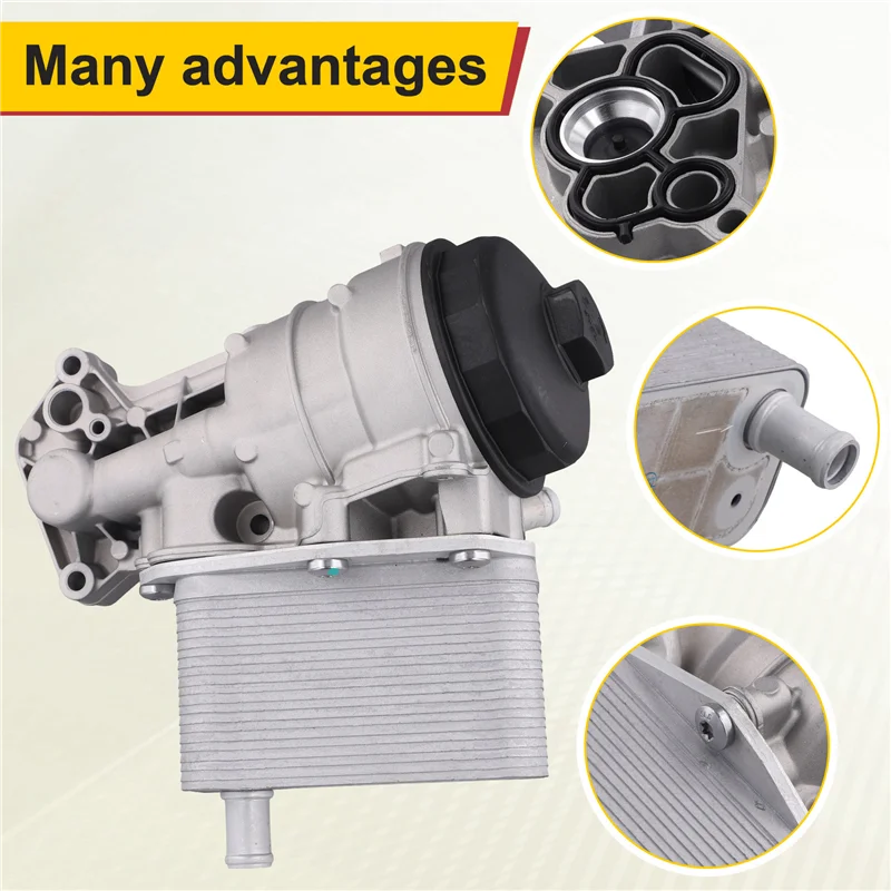 

31359138 Aluminum Engine Oil Filter Housing For VOLVO XC90 3.2 MK1 Oil Filter Cooler Radiator