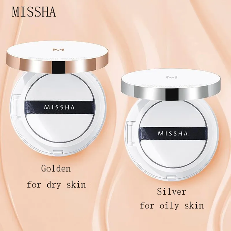 MISSHA M Magic Cushion Flawless #23 BB Cream Moisturizing Concealer Lasting Nude Makeup Brightening Pigment  Korea Cosmetics