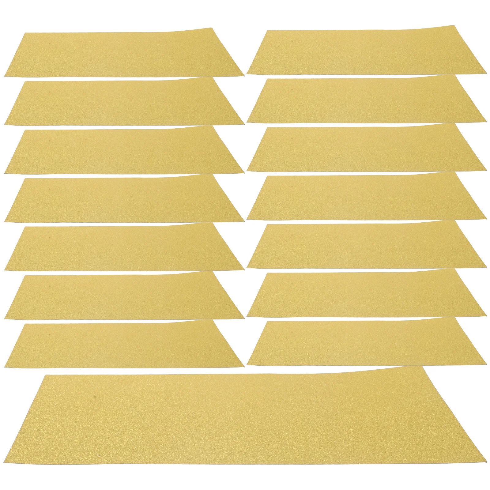 

20pcs Glitter Cardstock Paper A4 Gold Craft Sheets For Diy Crafts Making School Projects Handicraft Decorative Paper