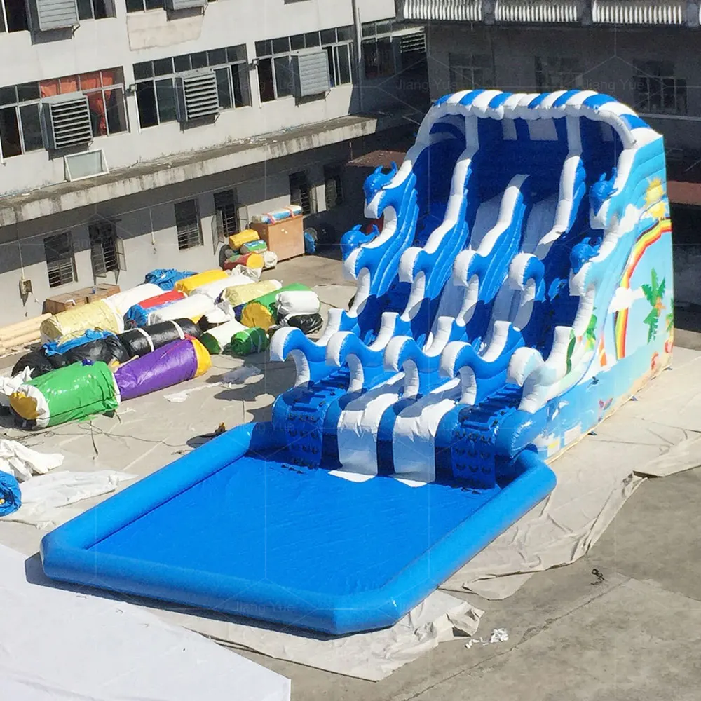 Amusement Park Manufacturer Water Park for Kids Inflatable Water Park With Pool
