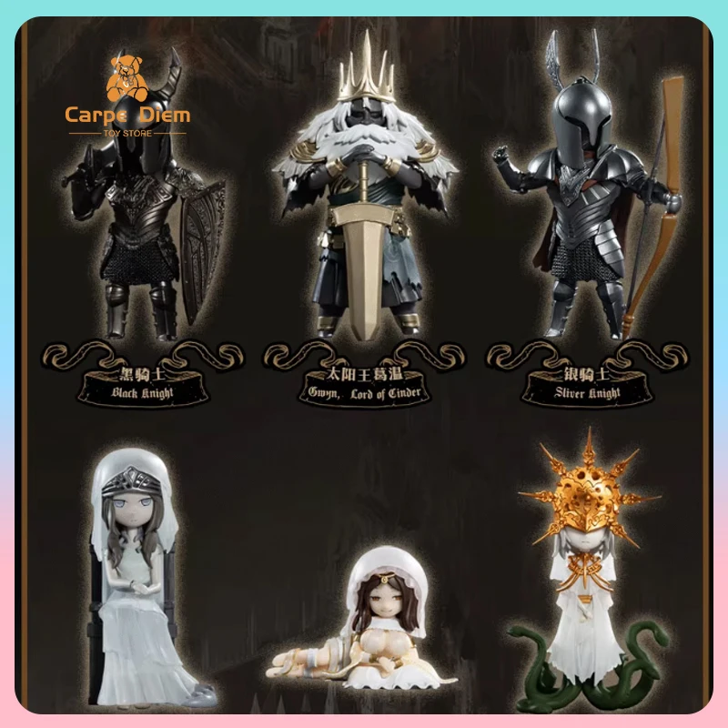 

Original Fire Link Dark Souls Series Blind Box Vol.2 Black Knight Game Peripheral Figure Collectible Toys Ornament Boys Gift