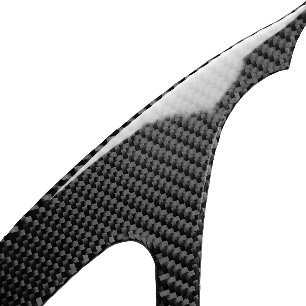 LHD/RHD For Audi A4 B8 2009-2016 A5 2008-2017 Q5 2009-2017 Car Interior Soft Carbon Fiber Instrument Panel Frame Trim Cover